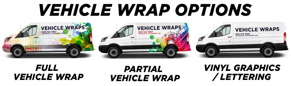 Lynwood Vehicle Wraps & Graphics vehicle wrap options